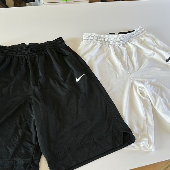 Nike Other - 2 Nike Black and White Dri-Fit Shorts